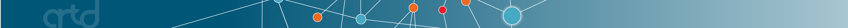 A decorative banner with ARTD on the left,
                            and red, orange and blue coloured circles connected by lines. 