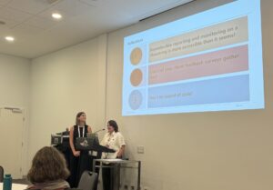Stephanie Quail and Sophie Henness presenting at AES26!